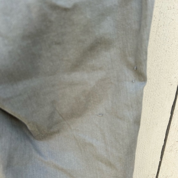 NYDJ Wide Leg Cuffed Capri Jeans Green Fall Size 16 Green - Picture 7 of 8